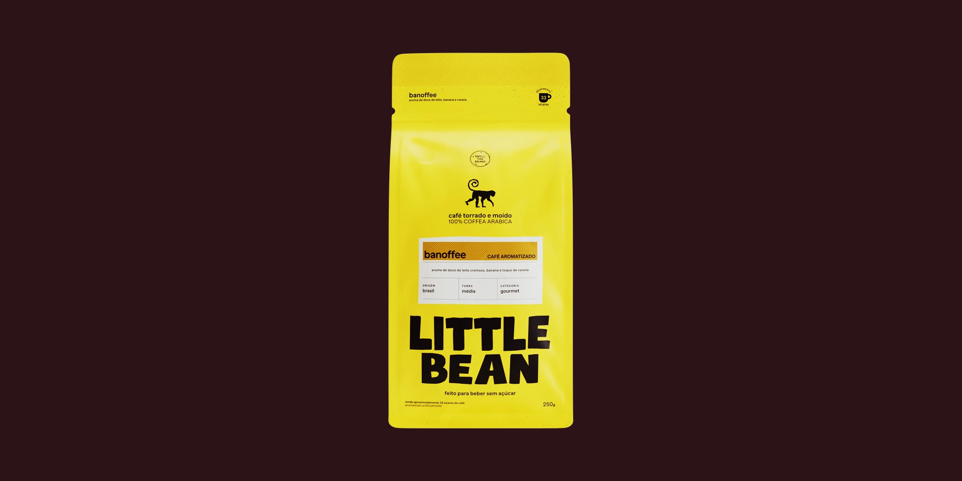 Little Bean Aromatizado Banoffee 250g